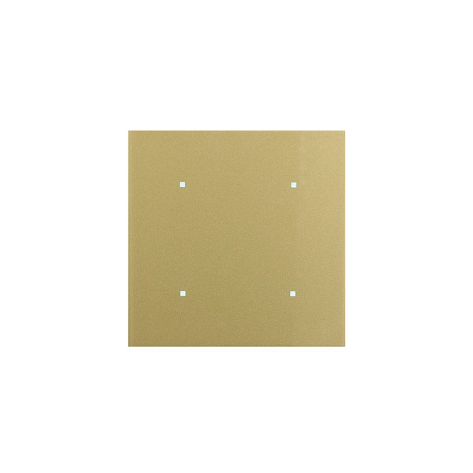 gold glass 4 button switch