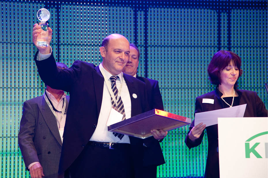 awards ceremony in 2010